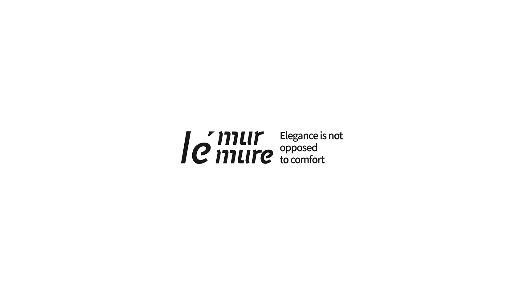  le murmure服裝品牌LOGO設計